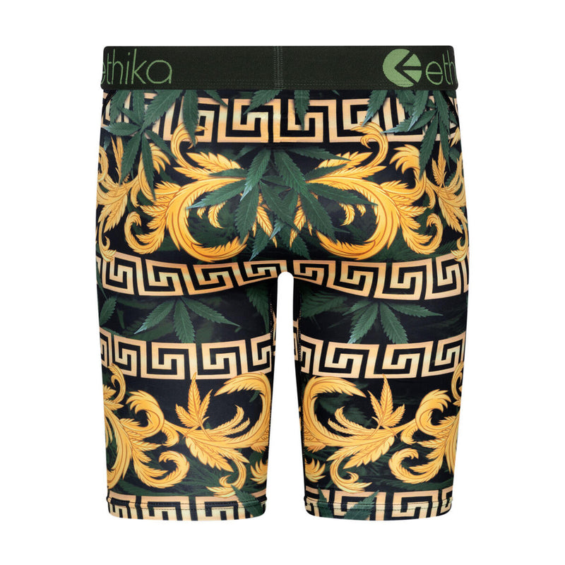 Ethika Mens Fleur De Tree Boxer Brief MLUS3172-GLD Gold