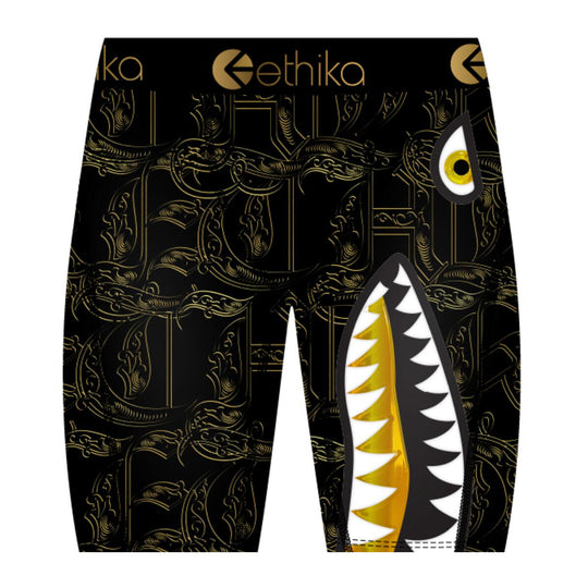 Ethika Mens MLUS3541 Boxer Brief MLUS3541-BLG Blue/Grey