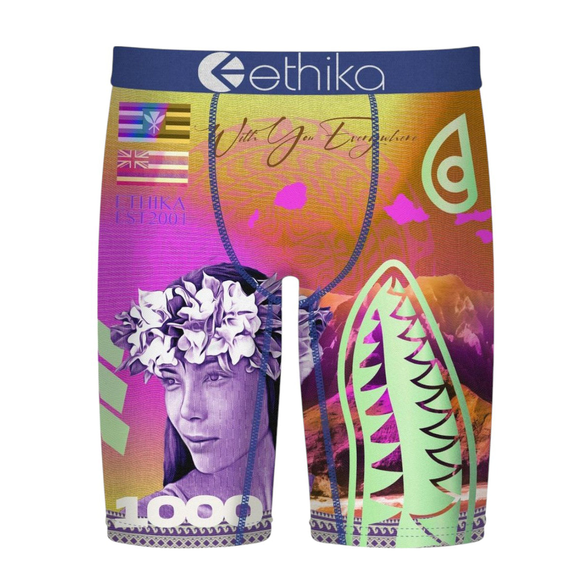 Ethika Mens MLUS3598 Boxer Brief MLUS3598-AST Assorted