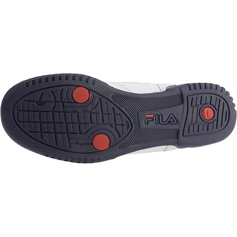 Fila Mens Original Fitness Athletic Shoes 11F16LT-150 White/Navy/Red