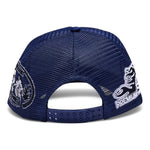 Fantic Mens Gas Service Trucker Hat 404 Navy Blue