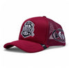 Fantic Mens Gas Service Trucker Hat 405 Burgundy