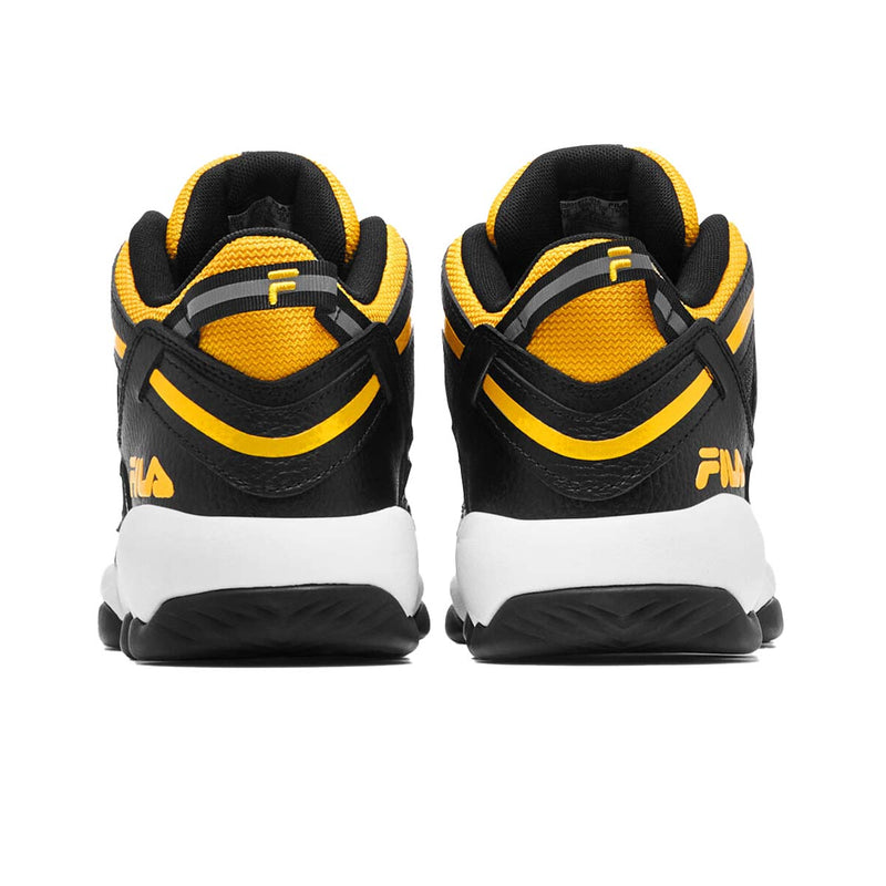 Fila Mens Stackhouse Spaghetti Basketball Sneakers 1BM01871-016 Black/Lemon/White