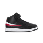 Fila Mens A-High Basketball Sneakers 1CM00540-014 Black/Red/White