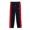 Fila Mens Cima Velour Track Pants LM037848-411 Peac/Gard/Cred