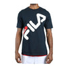 Fila Mens Micah Short Sleeve T-Shirt LM171S89-410 Navy/Wht/Red