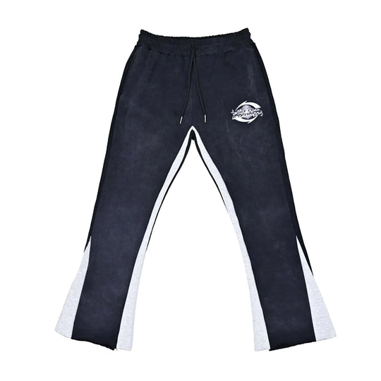 Fly As Eli Mens For All Eternity Joggers Black Wash/Grey