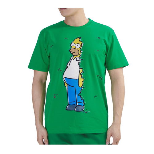 Freeze Max Mens Homer Crew Neck T-Shirt FM10374-KGR Kelly Green