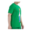 Freeze Max Mens Homer Crew Neck T-Shirt FM10374-KGR Kelly Green