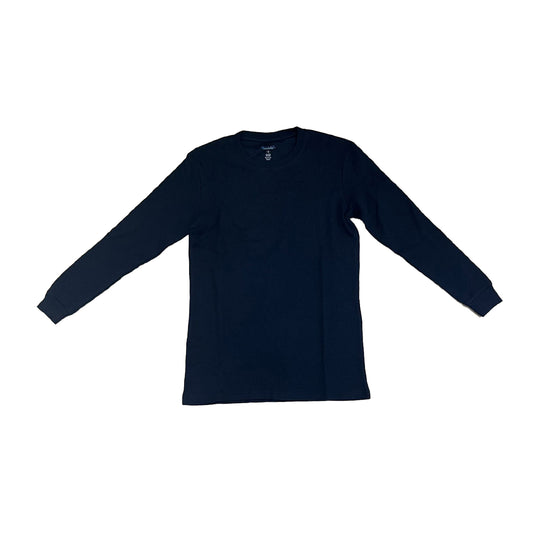 Galaxy Mens Classic Thermal Sweatshirt JMTH-3800 Navy