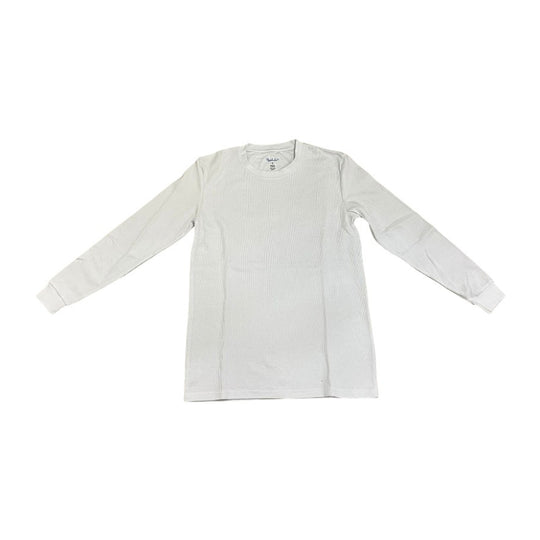 Galaxy Mens Classic Thermal Sweatshirt JMTH-3800 White