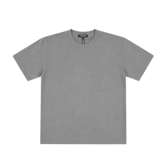 Galaxy Mens Drop Shoulder Crew Neck T-Shirt MLFT-110-DGY Dark Grey