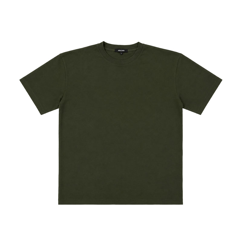 Galaxy Mens Drop Shoulder Crew Neck T-Shirt MLFT-110-OL Olive