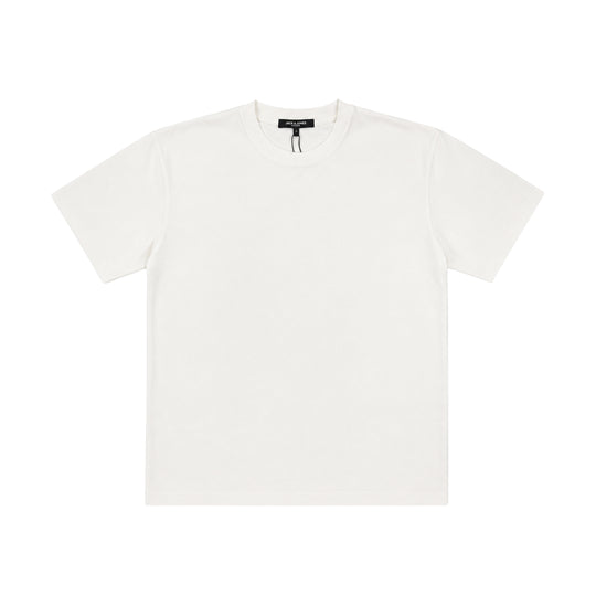 Galaxy Mens Drop Shoulder Crew Neck T-Shirt MLFT-110-WH White