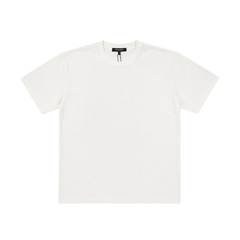 Galaxy Mens Drop Shoulder Crew Neck T-Shirt MLFT-110-WH White