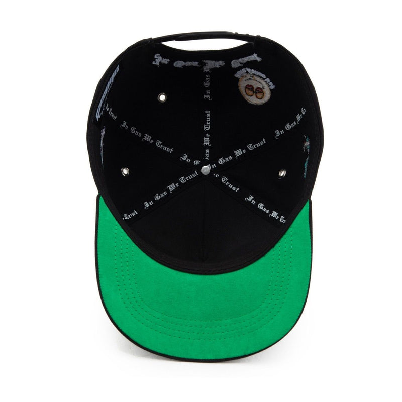 Gas Nyc Mens BL Snapback Hat Black
