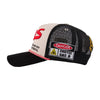 Gas Nyc Mens Gas Trucker Hat Black/Beige