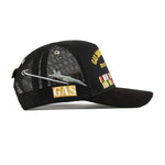 Gas Nyc Mens Hooah Trucker Hat Black