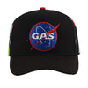 Gas Nyc Mens Occupy Mars Snapback Hat Black