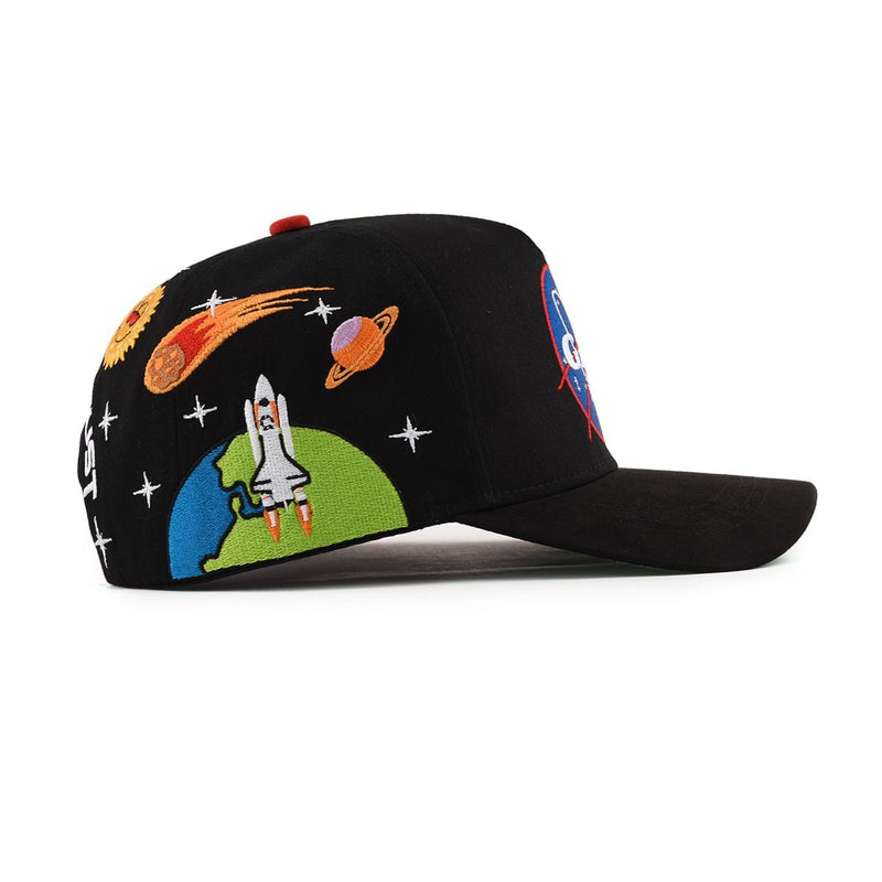 Gas Nyc Mens Occupy Mars Snapback Hat Black