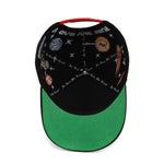 Gas Nyc Mens Occupy Mars Snapback Hat Black
