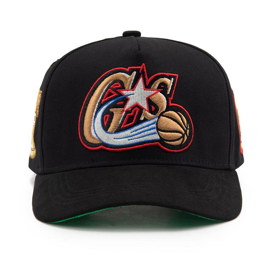 Gas Nyc Mens Practice Snapback Hat Black