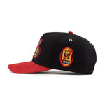 Gas Nyc Mens Practice Snapback Hat Black/Red