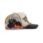 Gas Nyc Mens Vengeance Trucker Hat Cream
