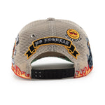 Gas Nyc Mens Vengeance Trucker Hat Cream