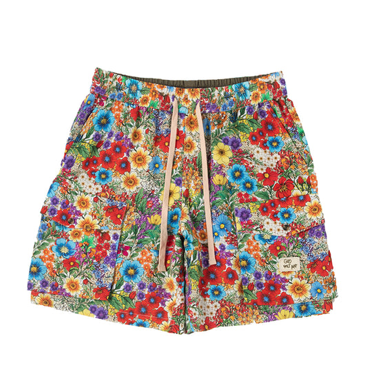 GFA Manasseh Mens In Bloom Shorts 3100 Bright White