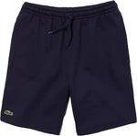 Lacoste Mens Sport Tennis Fleece Sweatshorts GH2136-166 Navy Blue