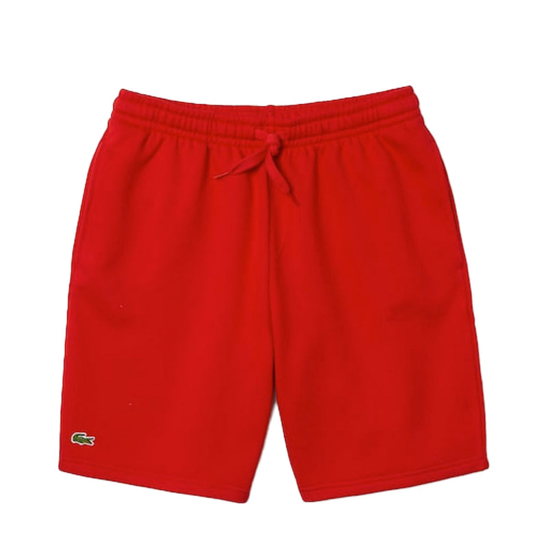 Lacoste Mens Sport Tennis Fleece Sweatshorts GH2136-240 Red