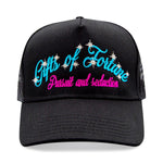 Gifts of Fortune Mens Pursuit & Seduction Trucker Hats PURSUTRUK20050-BLK Black