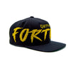 Gifts Of Fortune Mens Snake Scales Snapback Snapback Hat SNAKESCALESTRK20057-BLK/YEL Black/Yellow
