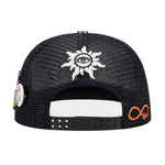 Godspeed Unisex Forever Trucker Hat Black/Blue/Orange