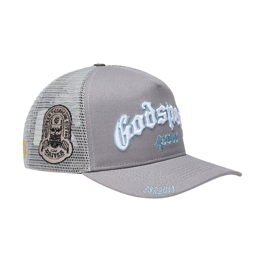 Godspeed Unisex Forever Trucker Hat Cool Grey