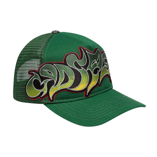 Godspeed Unisex Forever Trucker Hat Green/Yellow/Red