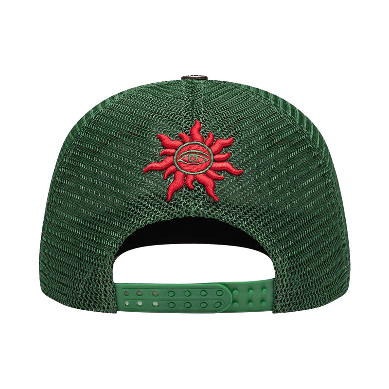 Godspeed Unisex Forever Trucker Hat Green/Yellow/Red