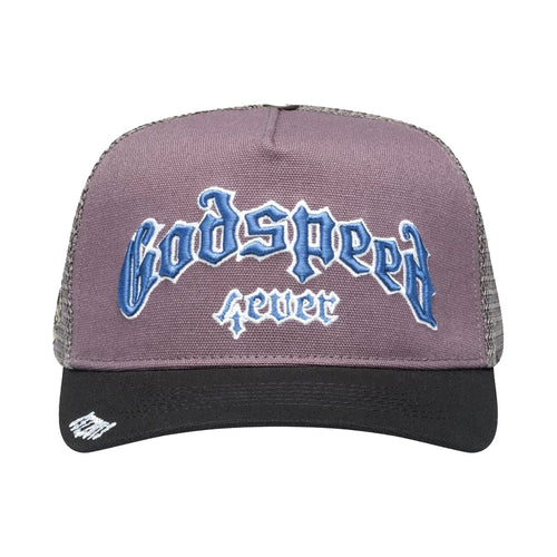Godspeed Unisex Forever Trucker Hat Grey/French Blue