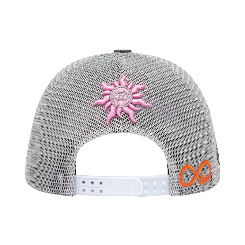 Godspeed Unisex Forever Trucker Hat Grey/Pink