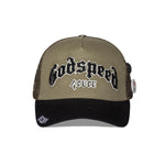 Godspeed Mens Forever Trucker Hat Olive/Black