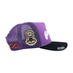 Godspeed Unisex Forever Trucker Hat Purple/Black