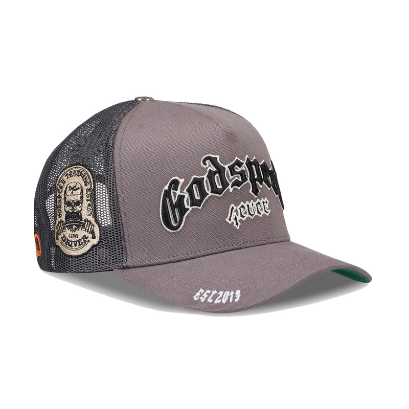 Godspeed Mens Forever Trucker Hat Smoke