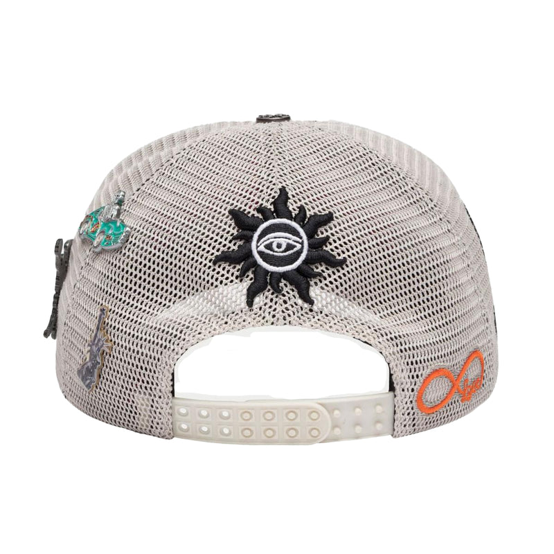 Godspeed Unisex Forever Trucker Hat White/Fuchsia– Premium Lounge NY