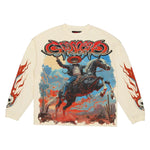 Godspeed Mens Best Western Long Sleeve Shirt Bone