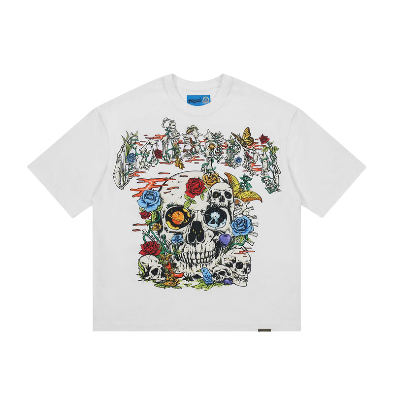 Godspeed Mens NextGen Cosmic Remains Crew Neck T-Shirt White