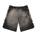 Godspeed Mens Courtside Shorts Black Sun Fade