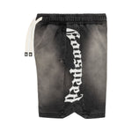 Godspeed Mens Courtside Shorts Black Sun Fade