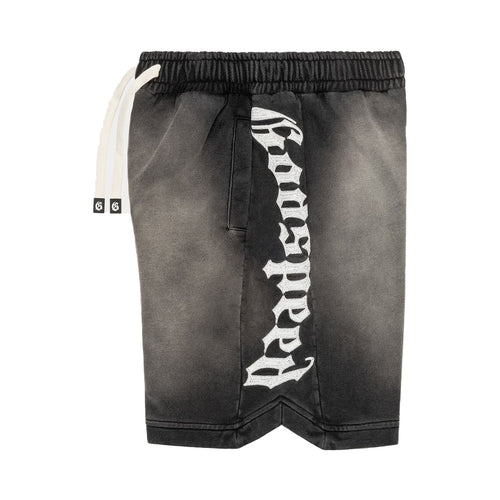 Godspeed Mens Courtside Shorts Black Sun Fade