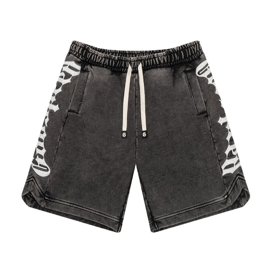 Godspeed Mens Courtside Shorts Charcoal Wash